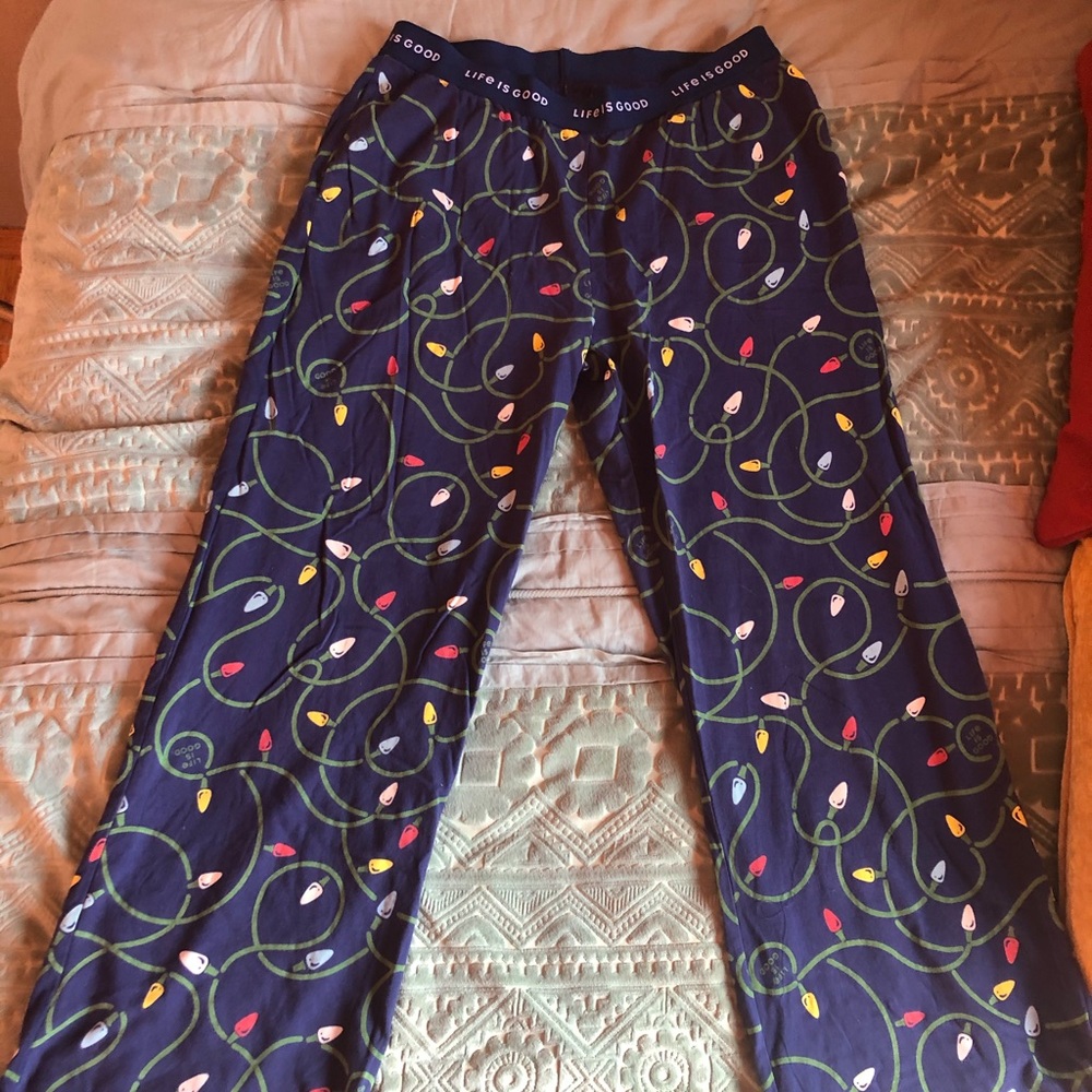 Life Is Good Christmas PJ Bottoms